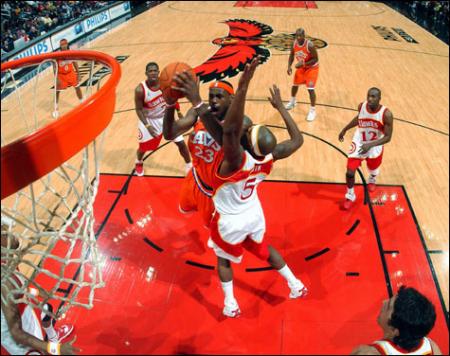 Cleveland VS Atlanta : 106 - 95 ( 10 - 6 )